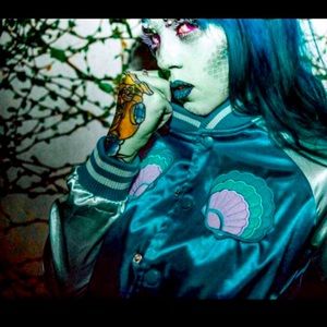 NWT! Mermaid for life bomber jacket 🧜‍♀️